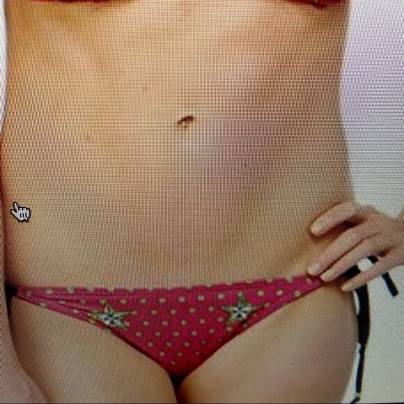 NWOT sinful by Affliction geranium star bottom - Picture 1 of 7